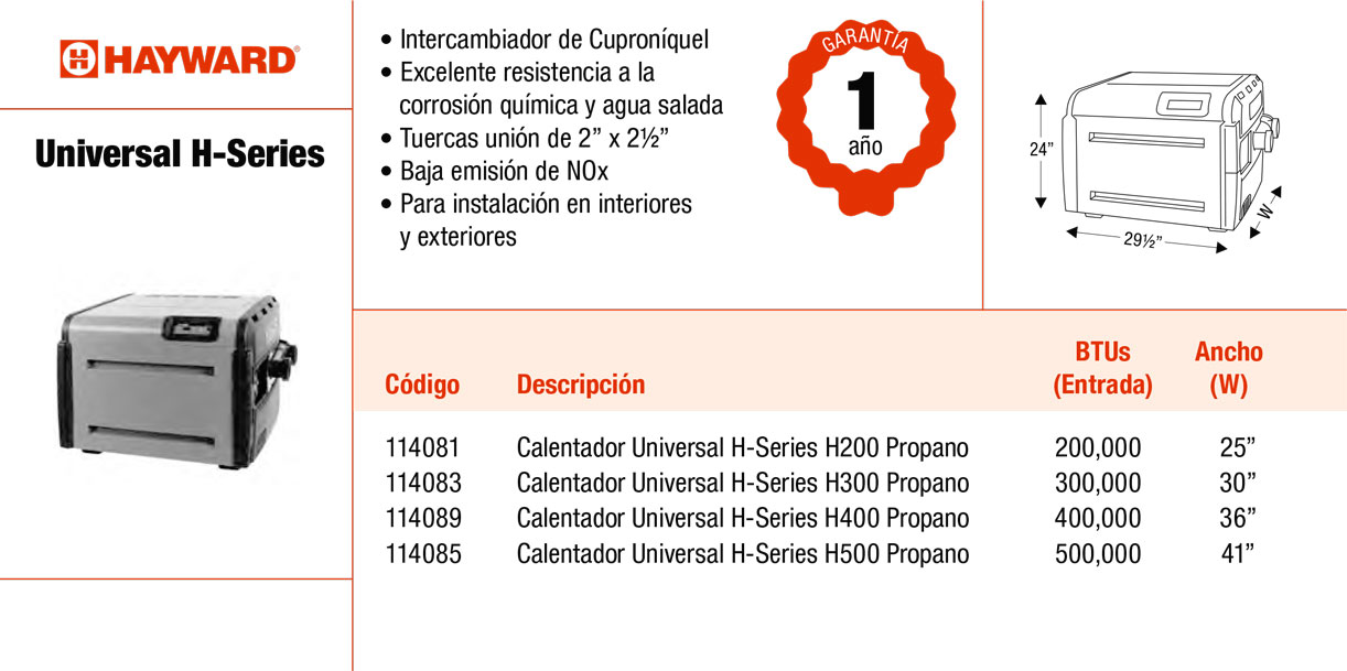 Universal H-Series