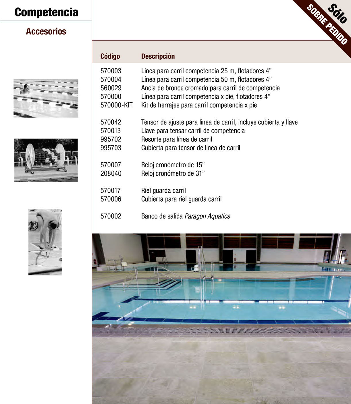 Accesorios para Competencia